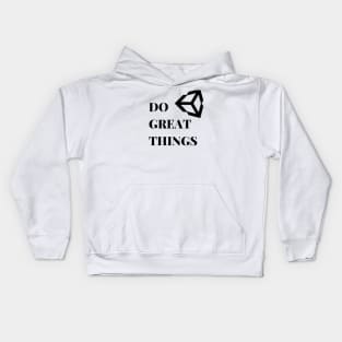 With Unity We Can Do Great Things Kids Hoodie